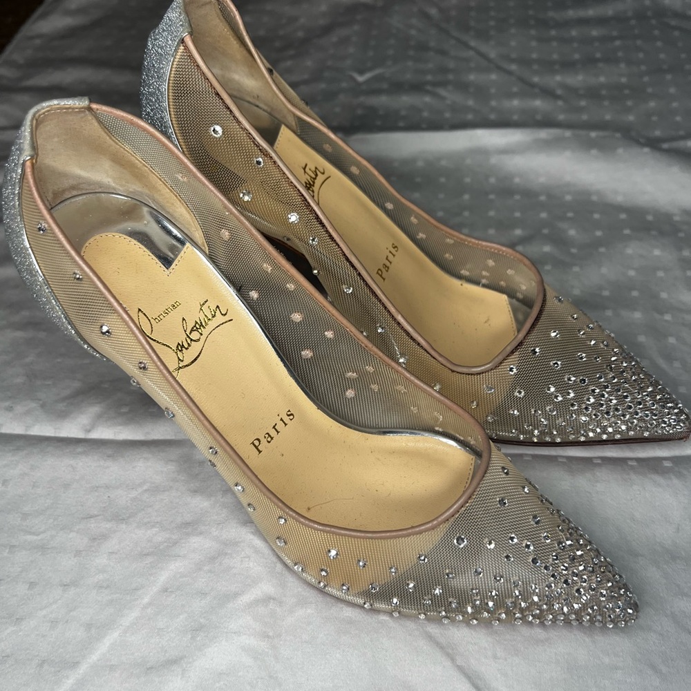 Christian Louboutin Follies Strass pumps